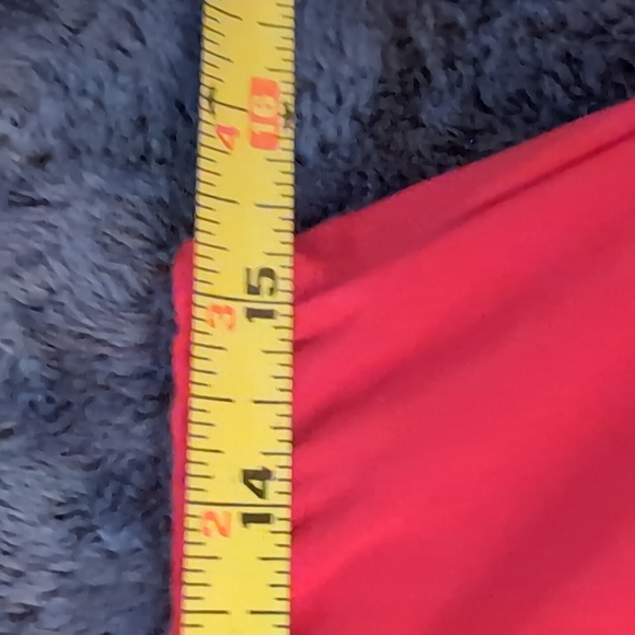 Chaps| Red Mermaid Midi Skirt Polyester Blend - Picture 7 of 13